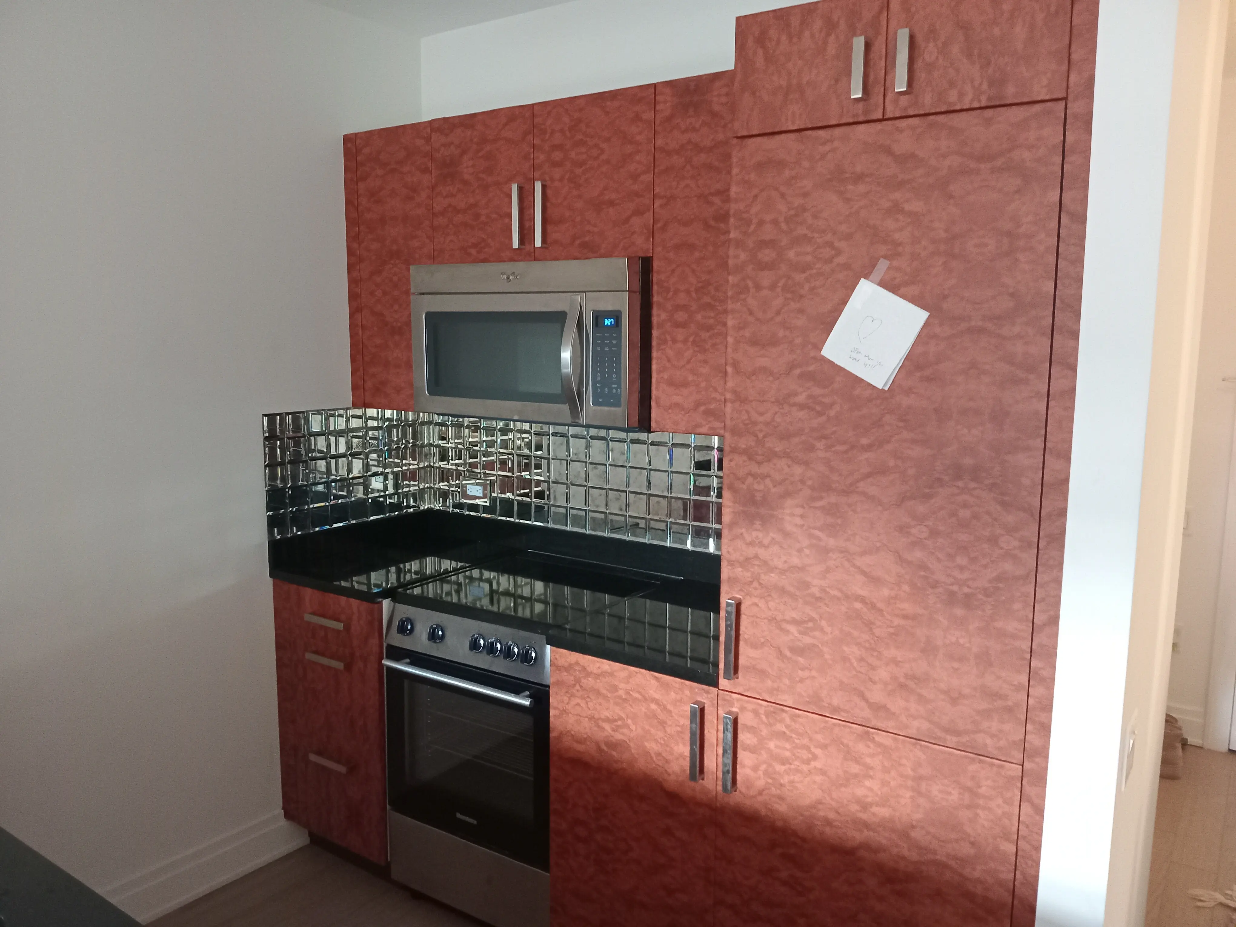 Peel and Stick Wallpaper In Financial District, Manhattan, NYC